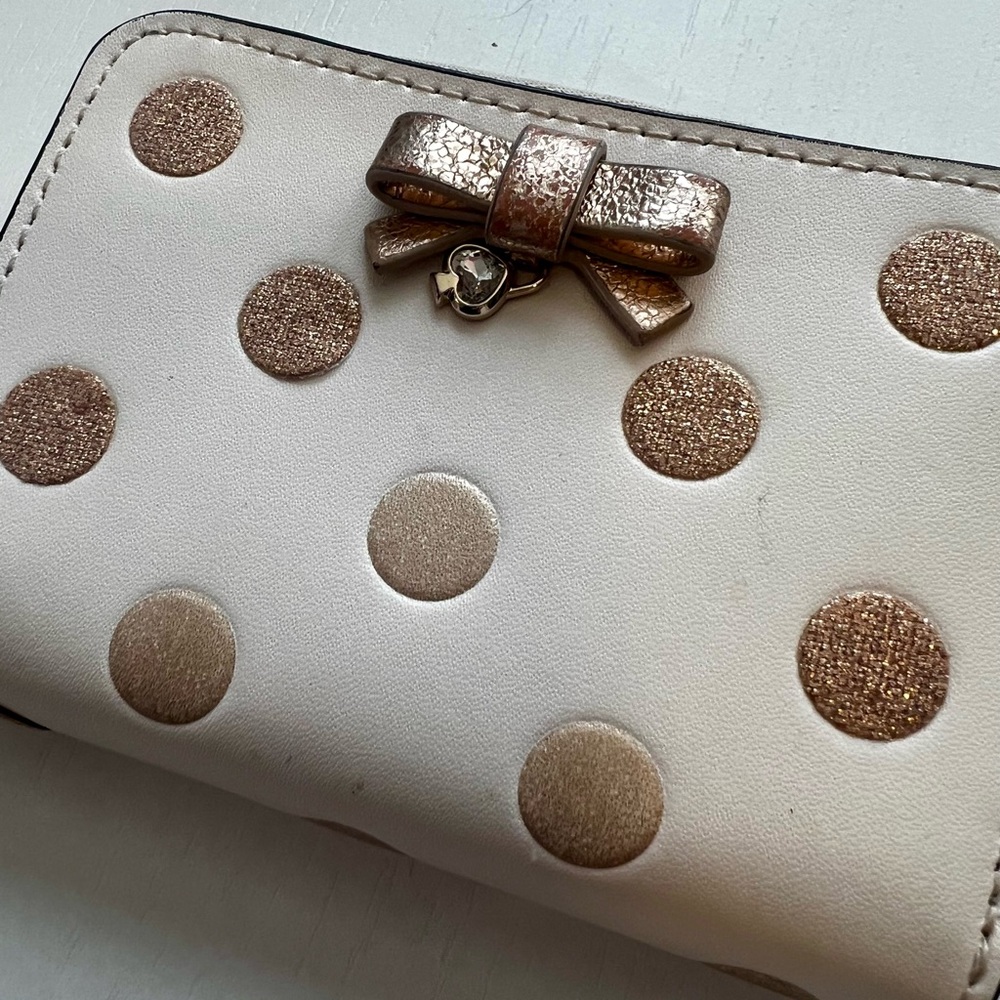 Kate Spade Wrapping Party small zip card case - Picture 7 of 7